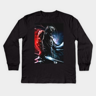 Ryu Hayabusa ninja gaiden 3 Kids Long Sleeve T-Shirt